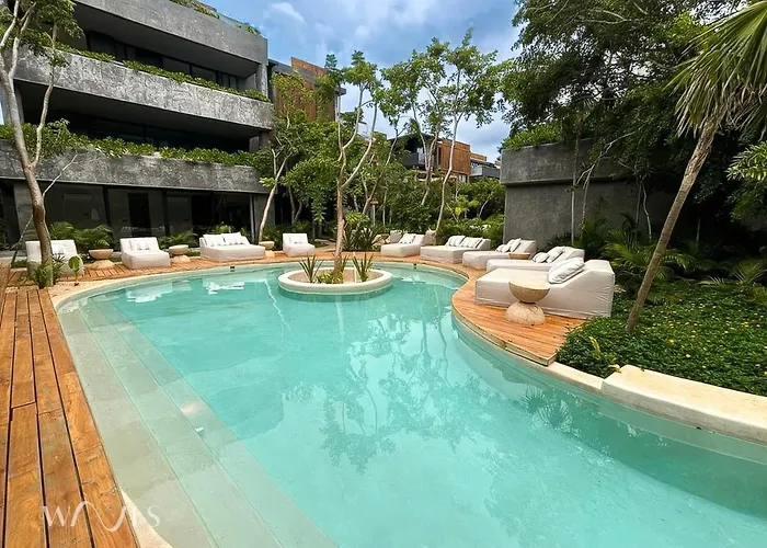 2Br W Private Pool Near The Beach - Spacious Stay