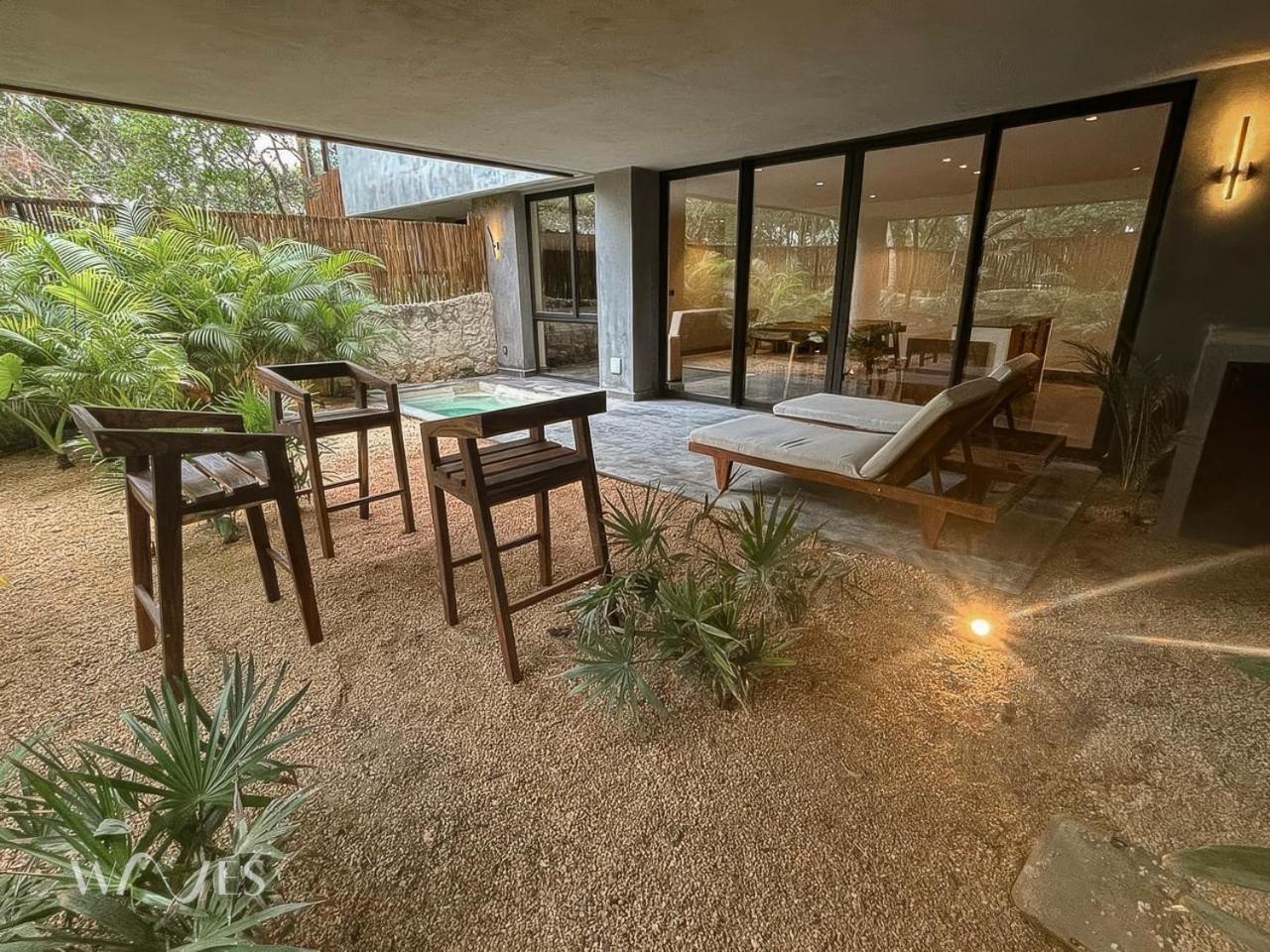 2br W Private Pool Near The - Spacious Apartment Tulum